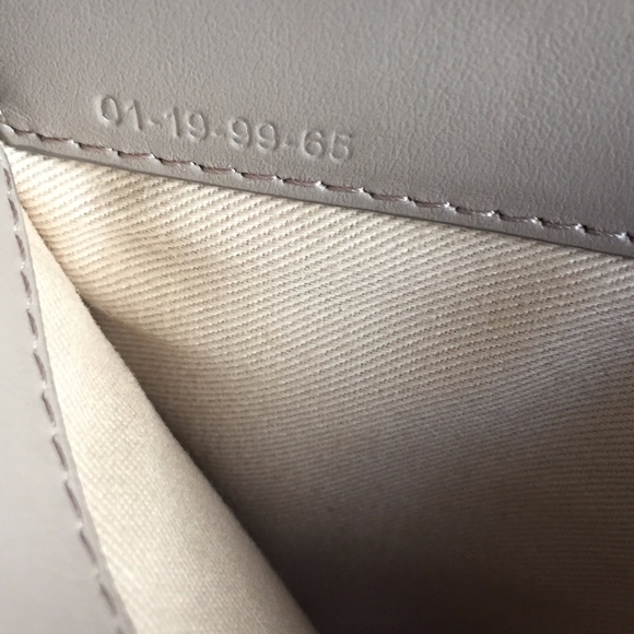 CHLOÉ Small 'Roy' Motty Grey Leather Shoulder Bag - Picture 7 of 8